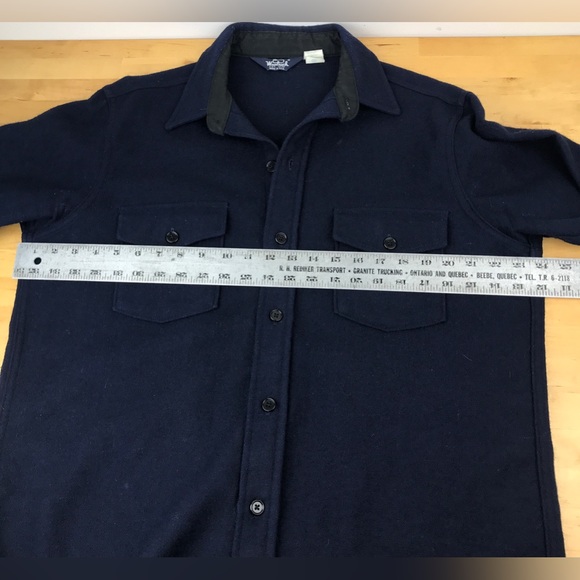 SOLD - Vintage Woolrich Wool Button Down Shirt - Picture 15 of 15
